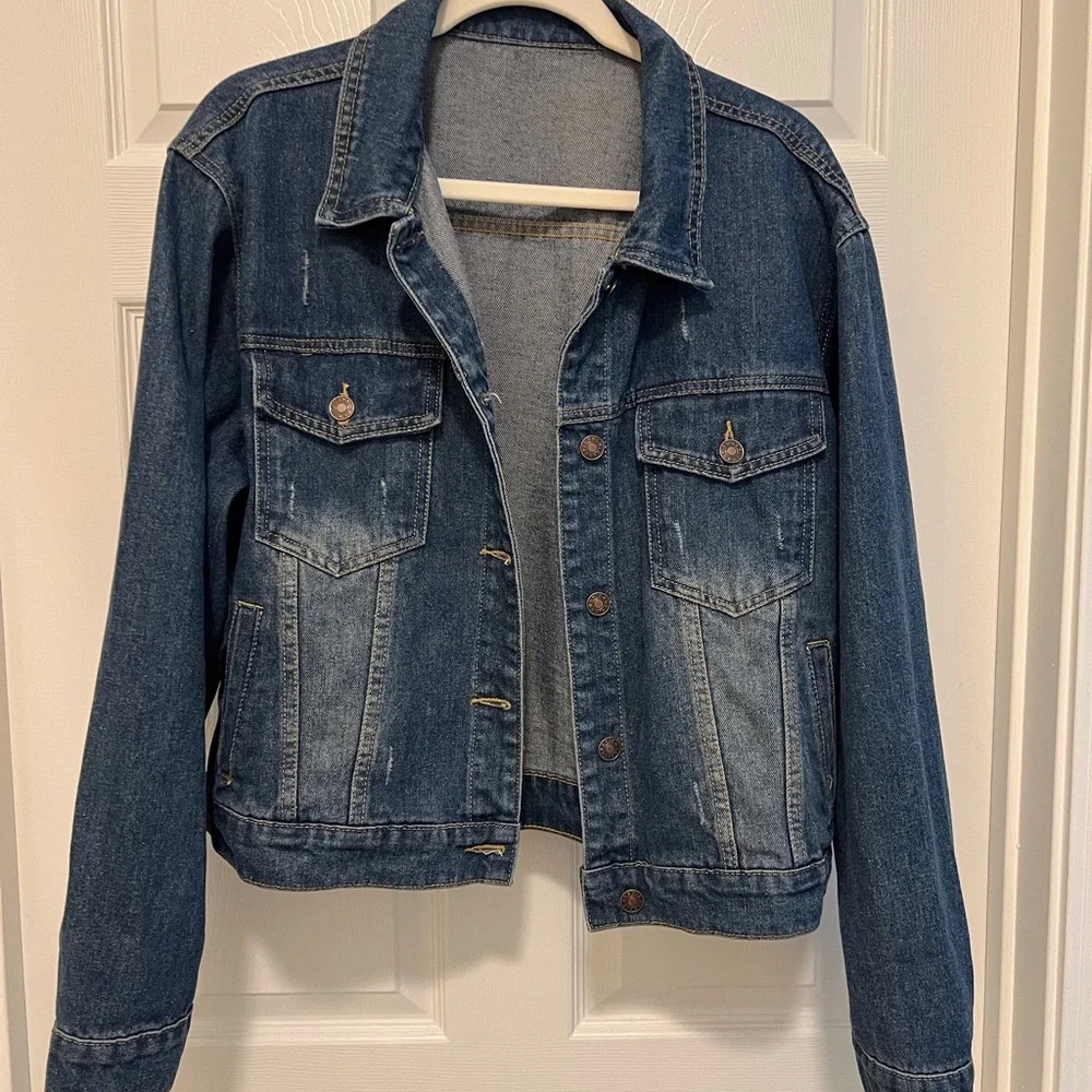 Classic Blue Denim Jacket - Picture 7 of 12